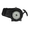 Alloy Pull Start Recoil Starter with Screws for 2 Stroke 47cc 49cc Pocket Coolster SSR SX50 Mini Dirt Bike Moto Quad ATV Black view 2