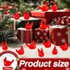 100 Pcs Mini Resin Red Cardinal Bird Figurines  Tiny Cardinal Ornaments for Christmas, Cake Toppers, Garden Crafts, Dollhouse, Fairy Micro Landscape, Party and Home Decorations view 2