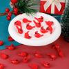 100 Pcs Mini Resin Red Cardinal Bird Figurines  Tiny Cardinal Ornaments for Christmas, Cake Toppers, Garden Crafts, Dollhouse, Fairy Micro Landscape, Party and Home Decorations view 4