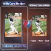 100 Toploads for Cards & 100 Penny Sleeves 35PT Hard Plastic Card Holders 3x4 Baseball Card Protectors for TCG Sports Football Collectible Cards view 3