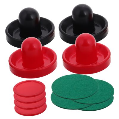 BESPORTBLE Tabletop Air Hockey Set Pucks Portable Ice Hockey Accessories for Boys and Girls and Family Fun