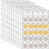 30-Pocket Coin Pages for Binder, 10 Pages, 9-Hole Design, Protects from Dust & Moisture, Fits Standard Binders view 1