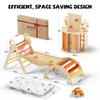 Bimomiki Pikler Triangle Climbing Set with Cushion, Foldable Climbing Toys Indoor, Montessori Toddler Gym, 10-in-1 Climber & Playground, Gift for Christmas, Birthday, New Year (Sahara Sunset) view 2