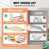 Bimomiki Pikler Triangle Climbing Set with Cushion, Foldable Climbing Toys Indoor, Montessori Toddler Gym, 10-in-1 Climber & Playground, Gift for Christmas, Birthday, New Year (Sahara Sunset) view 4