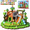 Innovakids Magnetic Blocks - 150 PCS Magnets Game-Based Building Block for Ages 3,4,5,6,7,8,9,10,11 Kids Birthday Toy Sets Present, Stacking Cubes Construction Gift for Toddlers Boys & Girls, 0.8in view 1