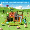 Innovakids Magnetic Blocks - 150 PCS Magnets Game-Based Building Block for Ages 3,4,5,6,7,8,9,10,11 Kids Birthday Toy Sets Present, Stacking Cubes Construction Gift for Toddlers Boys & Girls, 0.8in view 3