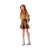1:64 Scale Miniature Girl Figure Model for Diorama Display and Decoration view 1