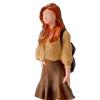 1:64 Scale Miniature Girl Figure Model for Diorama Display and Decoration view 3