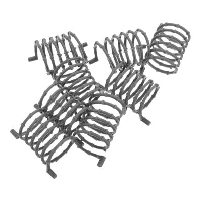 KOMBIUDA 8pcs Large Spring Wire Fence Guardrail Toy DIY Army Scene Accessories for Plastic Soldiers Barbed Wire