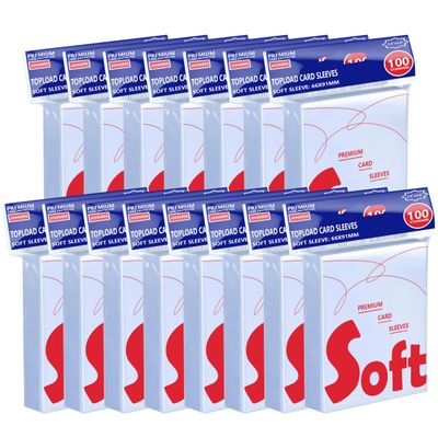 1500ct Card Sleeves - OPP Penny Sleeve for Trading Cards - Premium Toploader Inner - Fit 2.5"x3.5" Standard Trading Sports Game Cards - Ideal for Card Enthusiasts (1500 Pcs)