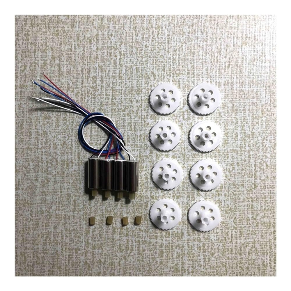 URBxNz Fit for 4D-F6 Rc Drone Quadcopter Spare Parts Kit F6 Motor Gears Engines Gear(3.7V Motor)