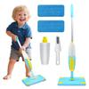 Kids Spray Mop Cleaning Toy  Montessori-Inspired Pretend Cleaning Set with Real Water Spray  Toddler Household Chores Toy for Boys and Girls Ages 3+ view 1
