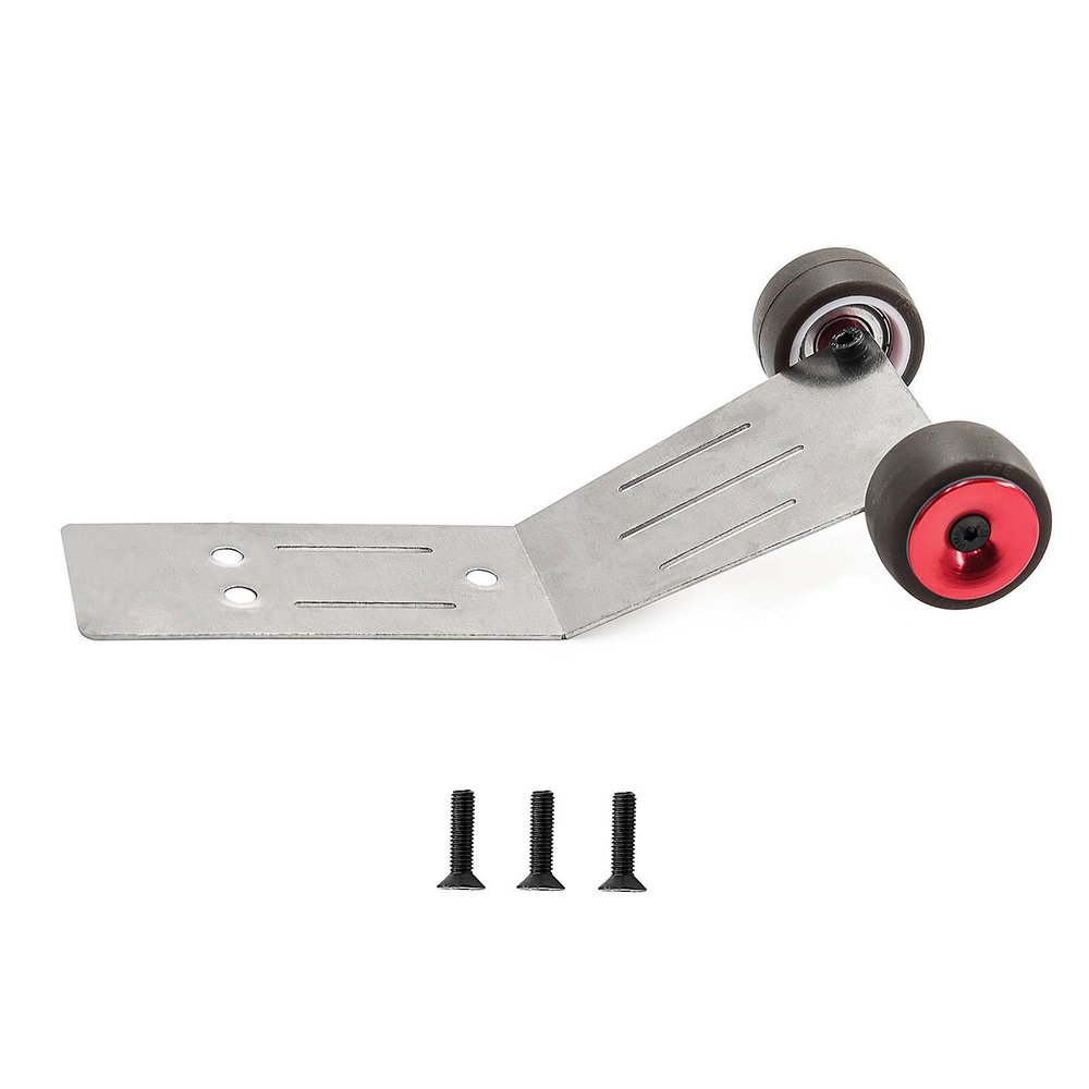 1/16 Metal Wheelie Bar for TRAXXAS Mini Maxx Monster Truck RC Car Upgrade Parts Accessories(Red)