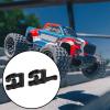 Briny River RC Aluminum Steering Bellcrank GRM48R01 Bushing Steering System Grom Compatible with Arrma Grom 1/18 Scale Vehicles view 3