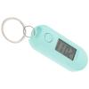 Toyvian 2 Pieces Hanging Keychain Clock Plastic Digital Clock Silent for Students Pink view 1