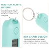 Toyvian 2 Pieces Hanging Keychain Clock Plastic Digital Clock Silent for Students Pink view 3