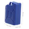 Kisangel Rc Crawler Car Toy Fuel Tank Simulated Oil Barrel Decoration Accessory for Vp Fuel Pou view 2