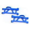 BENMAZ Aluminum Alloy Rear Upper & Lower Suspension Arms Upgrade Parts for 1/16 Mini Maxx,Replace#10730(Blue) view 4