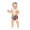 Caihoyu Baby Toilet Training Pants Soft Cotton Nighttime Training Underwear for Toddler 2T Marble Burgundy White view 2