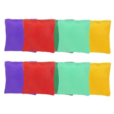 ZUNOXAZ 10pcs Bean Bags for Boys and Girls Outdoor Toss Beanbags Fun Outdoor Games for Boy Girl