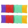 ZUNOXAZ 10pcs Bean Bags for Boys and Girls Outdoor Toss Beanbags Fun Outdoor Games for Boy Girl view 1