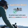 ZWLLKJGS Gimbal Signal Cable Replacement for DJI Flip,PTZ Image Transmission Signal Wire Repair Part,Gimbal Camera Assembly Parts for DJI Flip Flexible Cable Repair Parts,Drone Accessories view 4