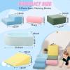 5-Piece Set Baby Climbing Toys For Toddlers 1-3, Foam Climbing Blocks With Ball Pit For Baby, Soft Toddlers Climbing Toy Indoor, Soft Foam Blocks Activity Play Set For Climbing Crawling And Sliding view 2