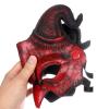 RONGXG Halloween Devil Mask Demon Skull Mask Carnival Party PU Animal Facemask Animal Horn Cosplay Party Fancy Dress Prop view 3