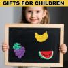 10pcs Fruit Refrigerator Magnets, Waterproof PVC Large Size Cute Decorative Fruit Shaped Fridge Magnets Decorations for Children's Baby Educational Toys view 3