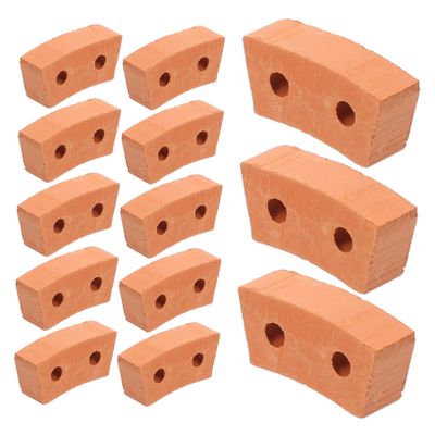 DOITOOL 30Pcs Miniature Bricks for Creative Crafts Stackable Bricks for DIY Mini Landscaping Building Models for Parent Interaction Skill Development