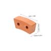 DOITOOL 30Pcs Miniature Bricks for Creative Crafts Stackable Bricks for DIY Mini Landscaping Building Models for Parent Interaction Skill Development view 2