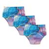 Baby Boys Toilet Training Pants Reusable Nighttime Training Underwear for Toddler Boys 4T Marble Blue view 1