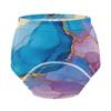 Baby Boys Toilet Training Pants Reusable Nighttime Training Underwear for Toddler Boys 4T Marble Blue view 3
