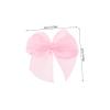 Didiseaon 200pcs Mini Bow Hair Accessories Sweet Polyester Ribbon Bows for DIY Projects Birthday Parties and Everyday Wear Pink view 2