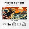FQSXFIFN for MTG Playmat with Storage Bag, for TCG Playmat and Playing Card Mat for Magic Board Games, Non-Slip Cute Dog Desk Mat, Stitched Edges Game Mat, Rollable Foldable Card Play mat view 2