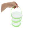 HONITANO Boy Girl's Butterfly Habitat Cage Expandable Mesh Observing House for Insects Easy Access Zipper Door Portable Toy with Hanging Strap for Nature Exploration view 3