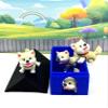 4pcs 3D Printed Dog with Dog House, Articulated Baby Husky Chibi Edition Toy, Beige Posable and Movable Head and Joints Animal, Fidget ADHD Autism Toy CH001-BEIGE-BH view 4