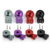 25T Servo Saver Upgrade Part with Screws for Crawler RC Vehicle Steering Arm, RED view 3