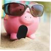Cabilock 10pcs Silicone Piggy Bank Stoppers Oval Shape Bottom Plugs for Money Saving Box and Easy to Clean Versatile DIY Projects for Adults view 3