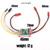 2Sets Dual Way 5A ESC Speed Control, Bidirectional Brushed ESC 2S-3S for RC Boat Tank Vehicle 130 180 Brushed Motor Update view 3