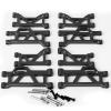 Aluminum Alloy Front & Rear Upper & Lower Suspension Arms Upgrade Parts for 1/16 Mini Maxx,Replace #10730#10731(Black) view 1