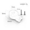 25T Servo Saver Upgrade Part with Screws for Crawler RC Vehicle Steering Arm, Purple view 2