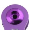 25T Servo Saver Upgrade Part with Screws for Crawler RC Vehicle Steering Arm, Purple view 3