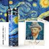 The Starry Night Rotatable Kaleidoscope,5.5" Handmade Full Visual Kaleidoscope For Adults,Natural Crystal Gems Stone Oil-Filled Core Box,Gift Box,Christmas New Year Valentine's Day Present Gift view 2