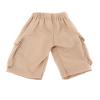 1:12 Scale Mini Clothing Set, Shorts for Male Figures in 6 Inch Size, Khaki view 4