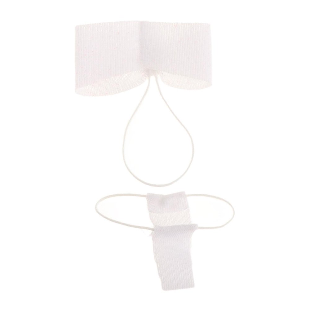 1/12 Scale Doll Apparel, Miniature Underwear Set for 6 Inch Action Figures, White