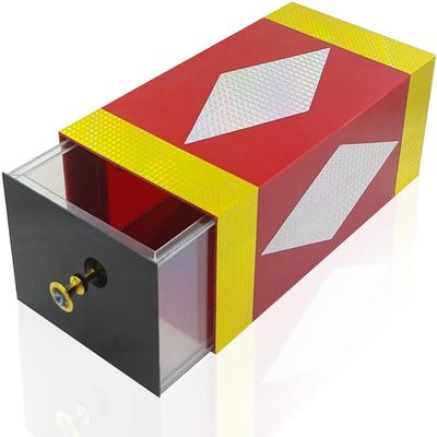 misppro Transparent Drawer Box for Magicians - Magic Tricks & Stage Illusions Gimmick Props - 11.81 inch x 6.3 inch x 4.72 inch