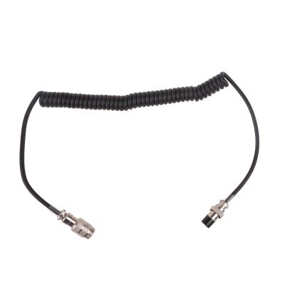Two Way Radio Mic Extension Cable Coiled Cable TalkiesAccessories Suitable for CB Ham Radio Communication