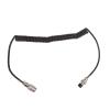Two Way Radio Mic Extension Cable Coiled Cable TalkiesAccessories Suitable for CB Ham Radio Communication view 1