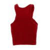 1:12 Male Vest for Collectible Figures, Dress up Accessory for 6 inch Toys, Deep red view 2